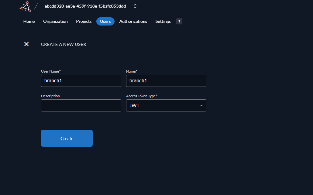 Create Service Account