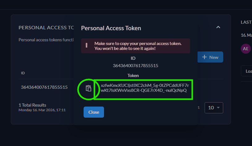 Create Service Account